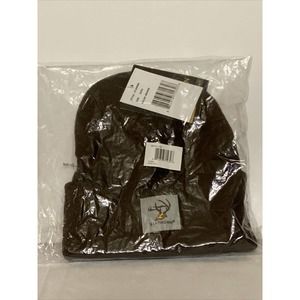 Staghorn Night Watch Beanie Hat - Brown One Size Unisex Work Winter Hunting Cap